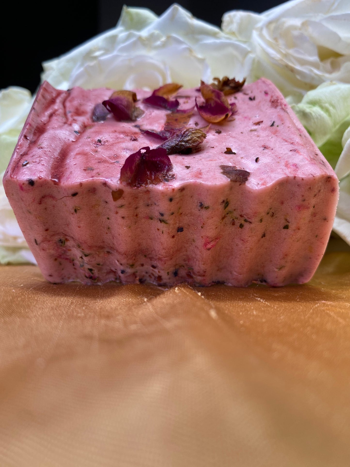 HERBAL INFUSED SOAP SEAMOSS + ROSEHIPS + HIBISCUS +DAMIANA + ESSENTIAL OILS